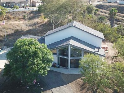 Completed Residential Asphalt Shingle Installation